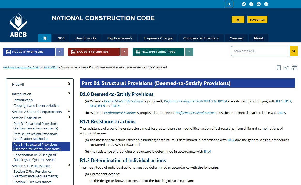 Screenshot of NCC Online